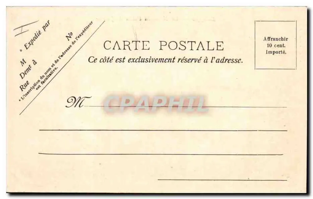 Dieppe — Das Neue Gerichtsgebäude — V. P. Paris 1945 - Rückseite