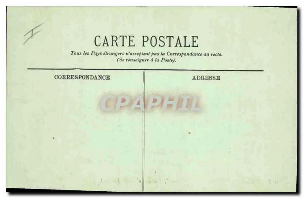 Panzerkreuzer Carnot — Marine de Guerre — LL. n°128 - Rückseite