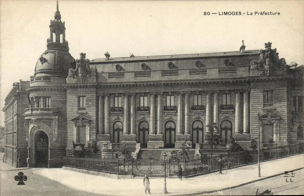 Limoges — A Prefeitura — M.T. I.L. - Frente