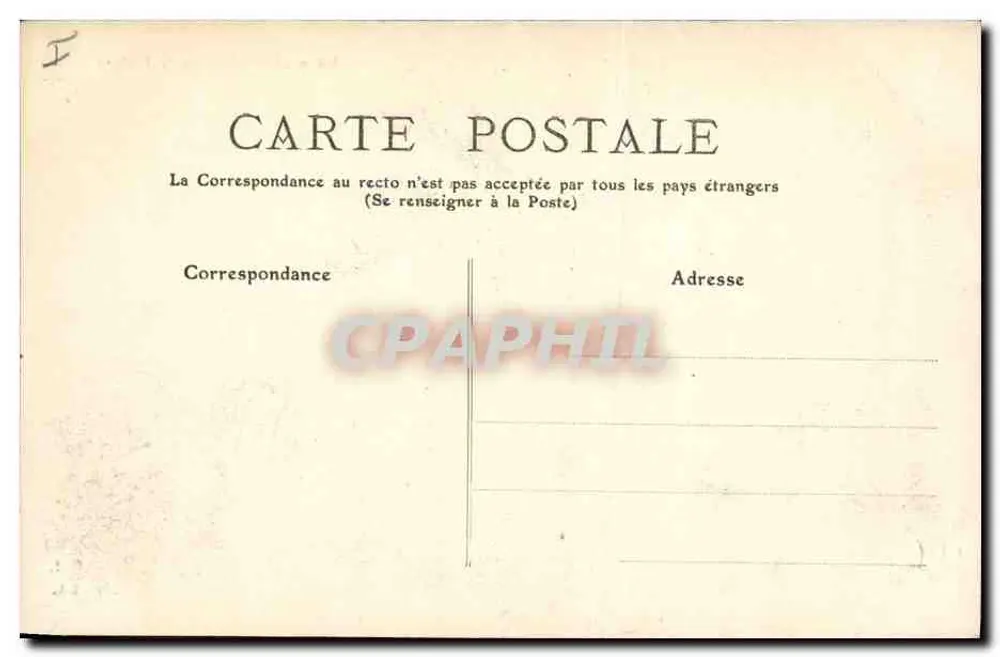 Limoges — A Prefeitura — M.T. I.L. - Verso