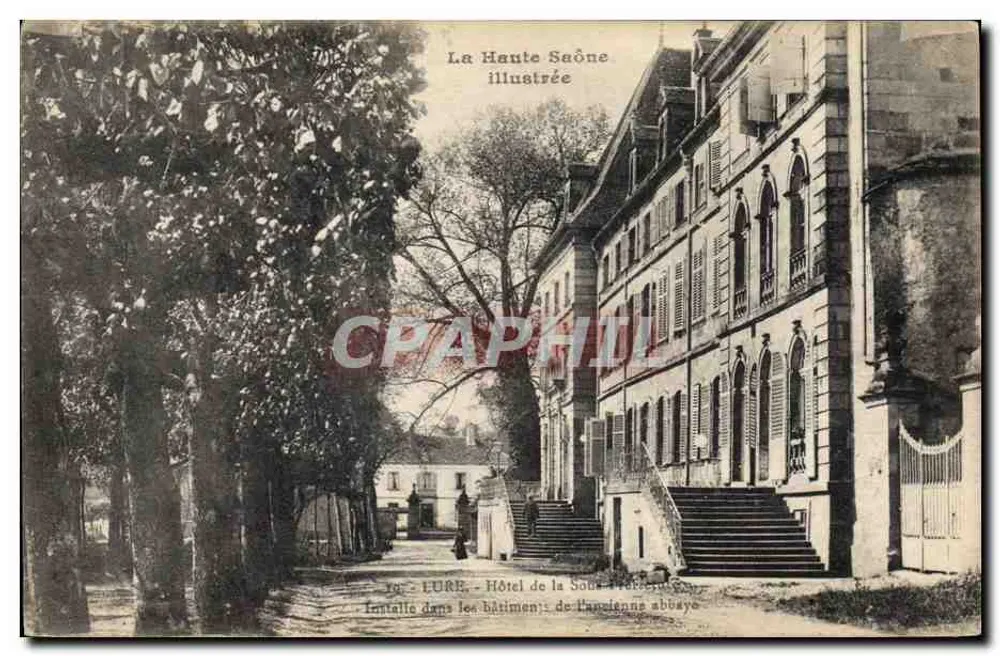 Lure - Hotel de la Souleillienne Abbey — Illustriertes La Haute Saône - Vorderseite