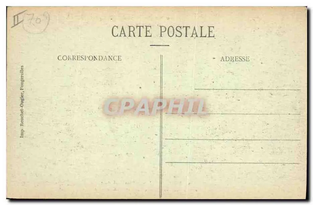 Lure - Hotel de la Souleillienne Abbey — Illustriertes La Haute Saône - Rückseite