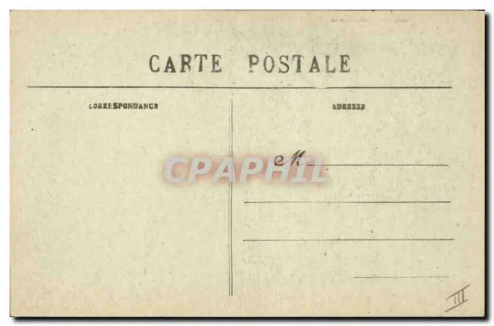 Casados dos Envirens de Douarnenez — 1915 — Caisson Villars, Quimper - Verso