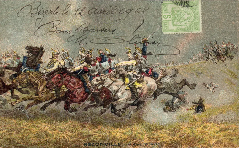Battaglia di Rezonville — 1870 — di Arme Morot - Recto