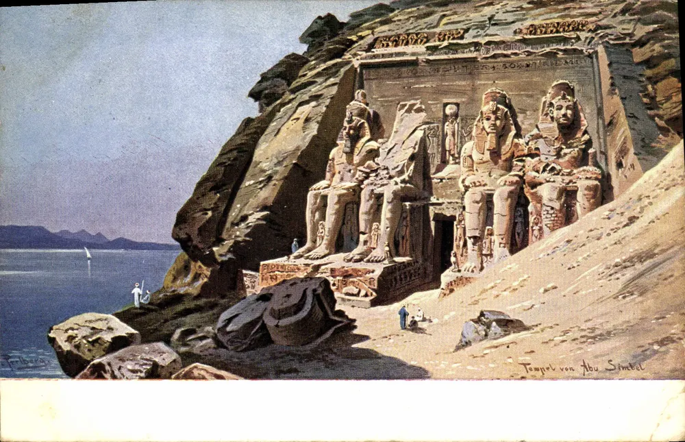 Templo de Abu Simbel — Egito — Aegypten II, No 4 - Frente