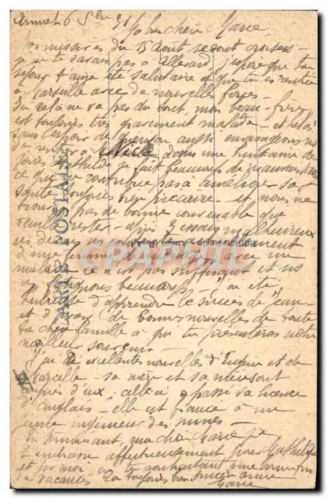 Annot (Basses-Alpes) — Die romanische Turm — Rosin - Rückseite