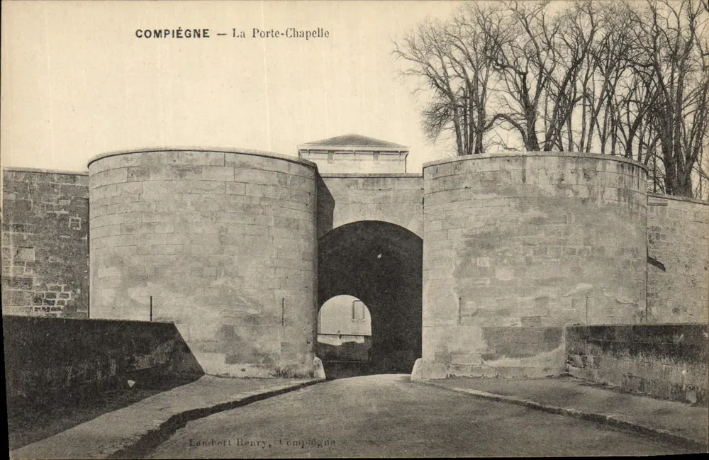 Compiègne — Porte-Chapelle — Landbert Henry, Compiègne - Awers