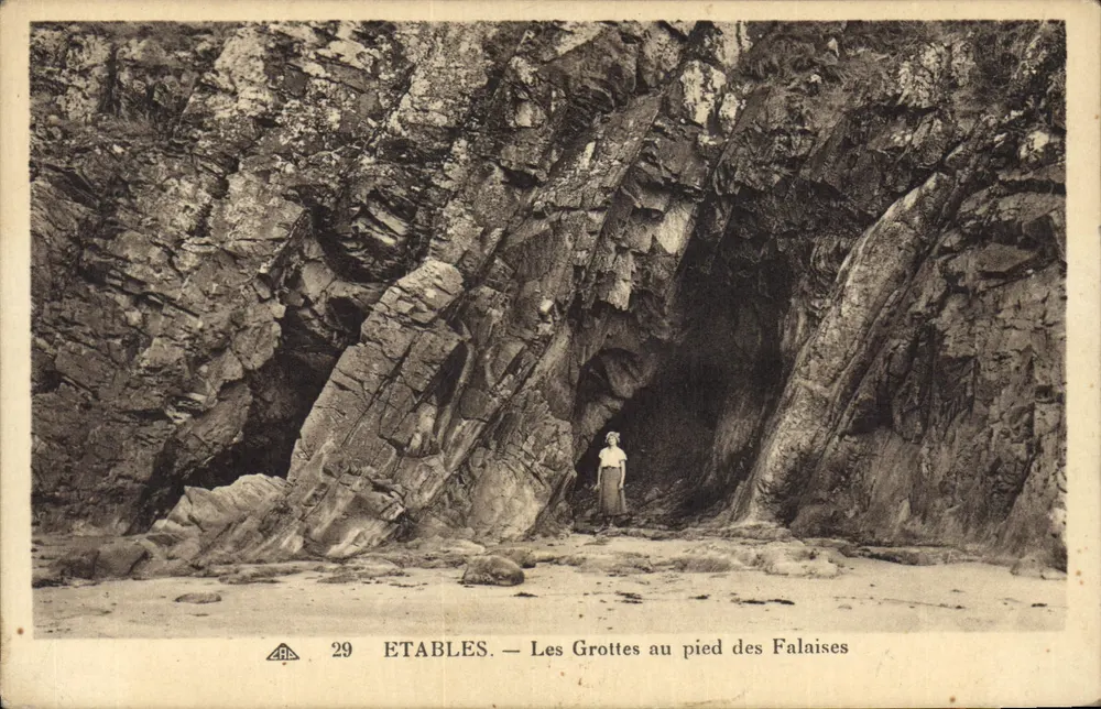 Etables — Die Höhlen am Fuße der Klippen — ABA, Nr. 29 - Vorderseite
