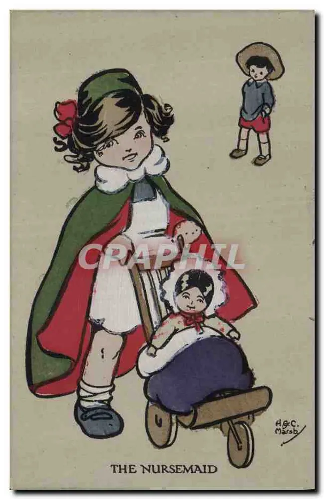 Die Nanny — H.G.C. Marsh — C.W. Faulkner & Co. Ltd. Serie 1138 - Vorderseite