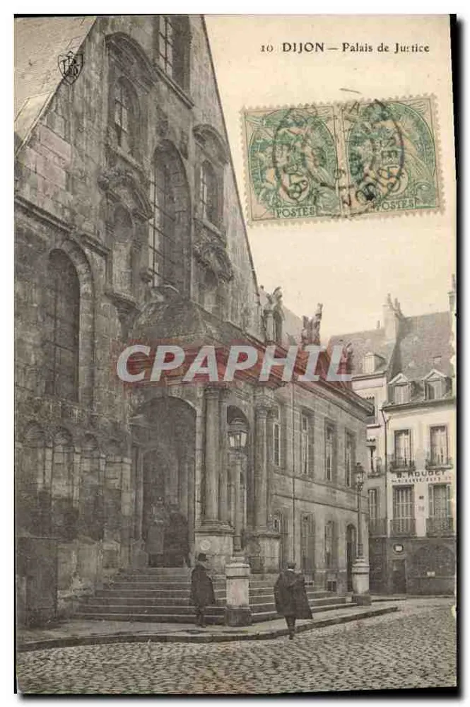 Dijon — Palácio de Justiça — B. Rouguyt, n°10 - Frente