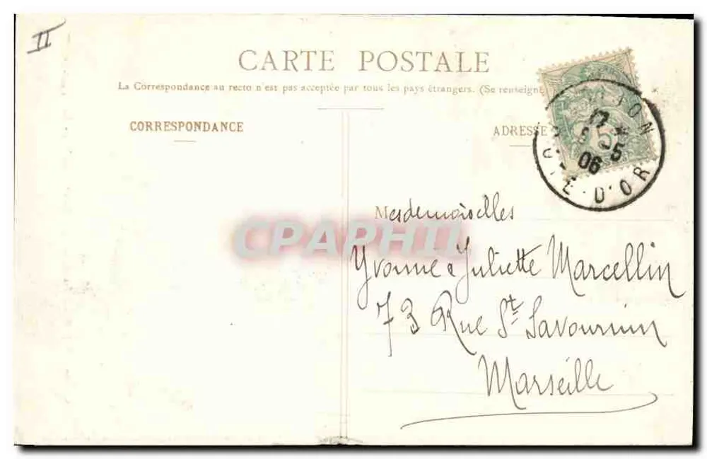Dijon - Palast der Gerechtigkeit - Die 1. Kammer — L. V., Verlag - Rückseite