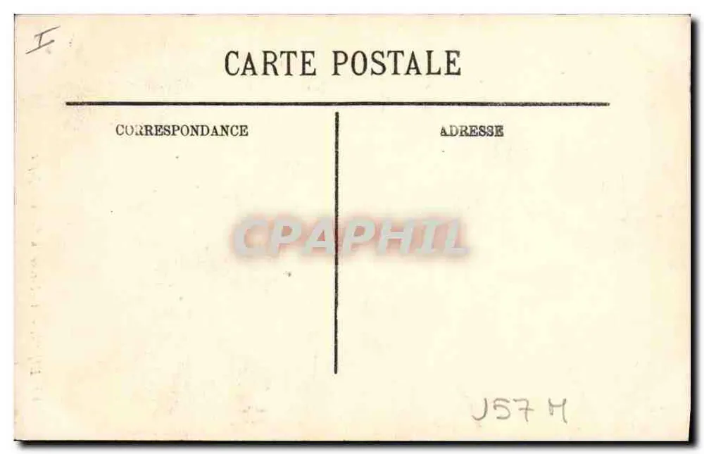 Dijon — Der Portal des Palasts der Gerechtigkeit — Verlag L.I. Nr. 80 - Rückseite