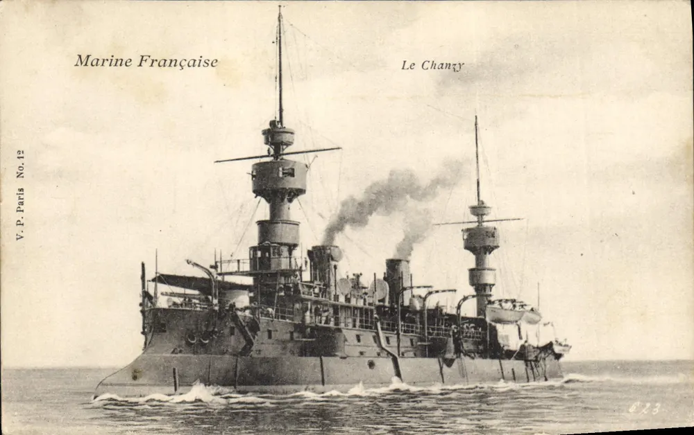 Le Chanzy — Kreuzer der französischen Marine — V.P. Paris Nr. 12 - Vorderseite