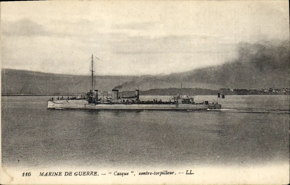 Marine — "Casque", Torpedoboot — LL. n°116 - Vorderseite