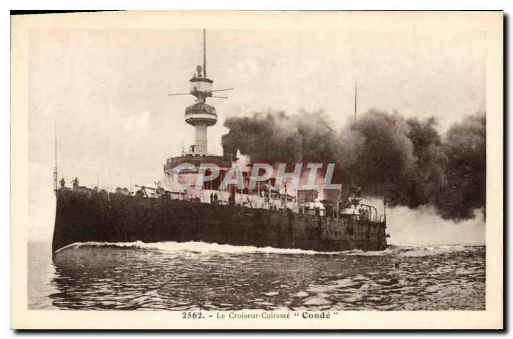 Der Kreuzer-Linienschiff "Condé" — Verlag Laurent-Nel, Tennes - Vorderseite