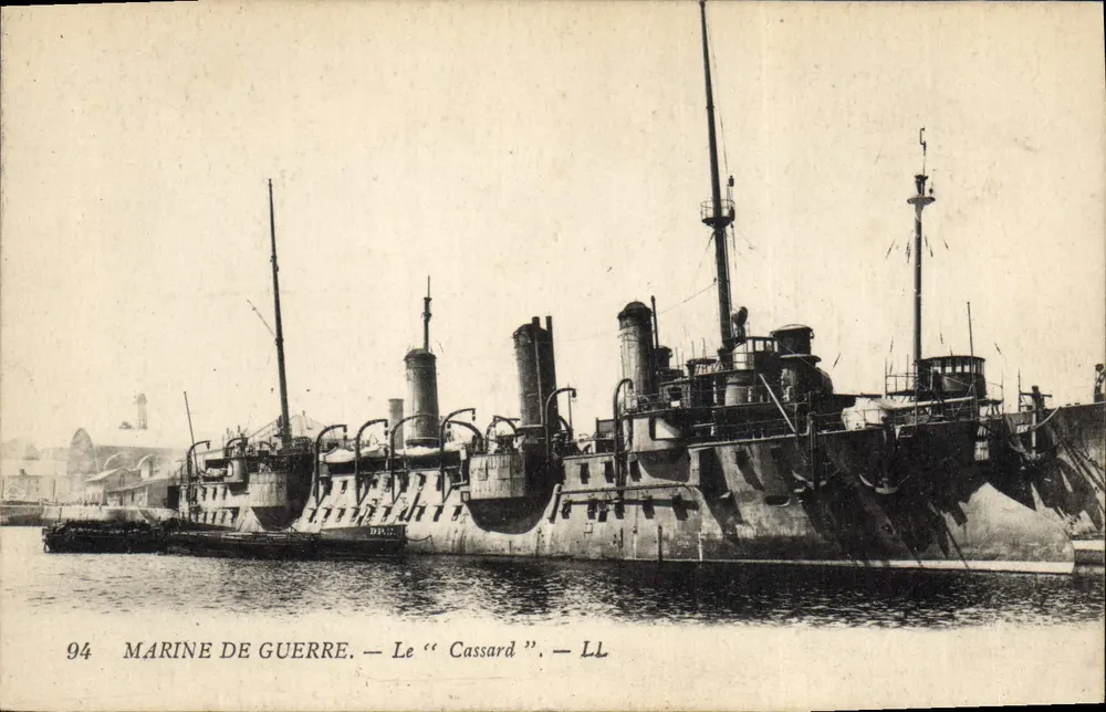 Kriegsmarine — Der "Cassard" — LL — DRAC - Vorderseite