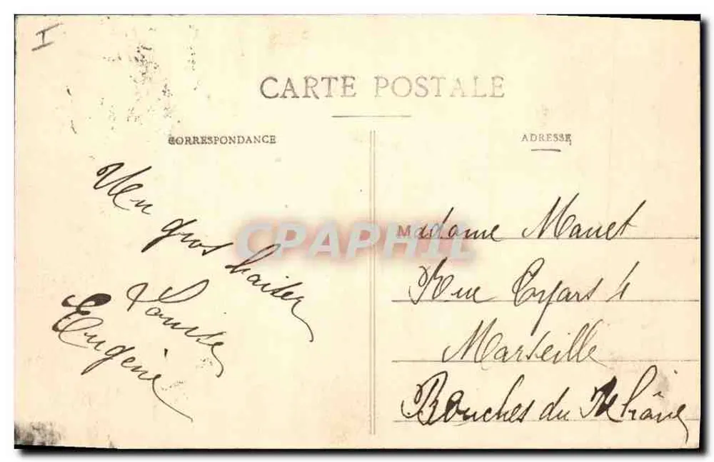 Limoges - A Prefeitura — editor desconhecido, n° 32 - Verso