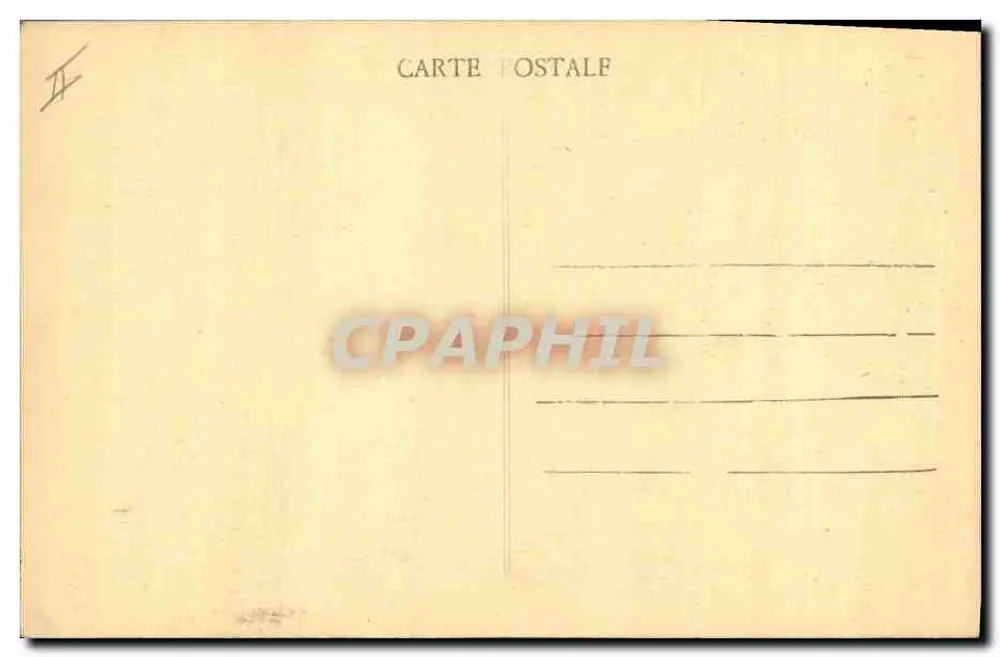 Jovem bigouden — Coleção Pouillor-Rhanne — n°4 - Verso