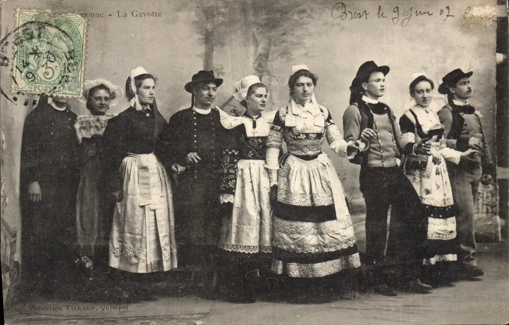 Gavotte - La Gavotte — kolekcja Villard, Quimper - Awers