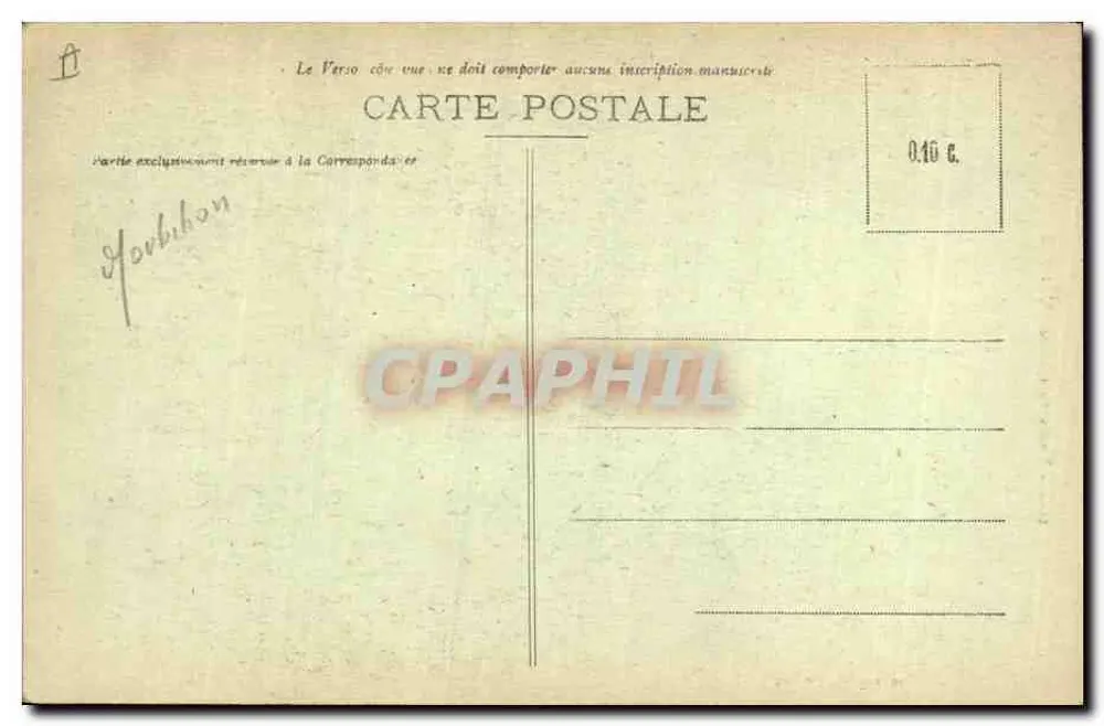 Alte Frau von GUÉMENÉ — Remous — Laurent-Nol, n°3644 - Rückseite