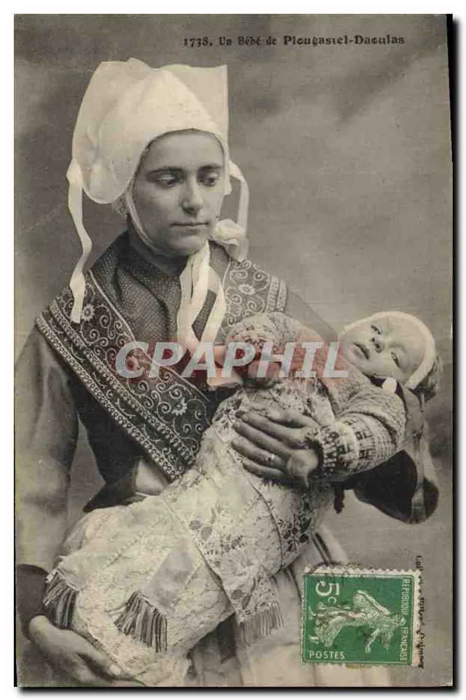 Um Bébé de Pleuagastel-Daculac — 1738 — Éditeur non visible - Frente