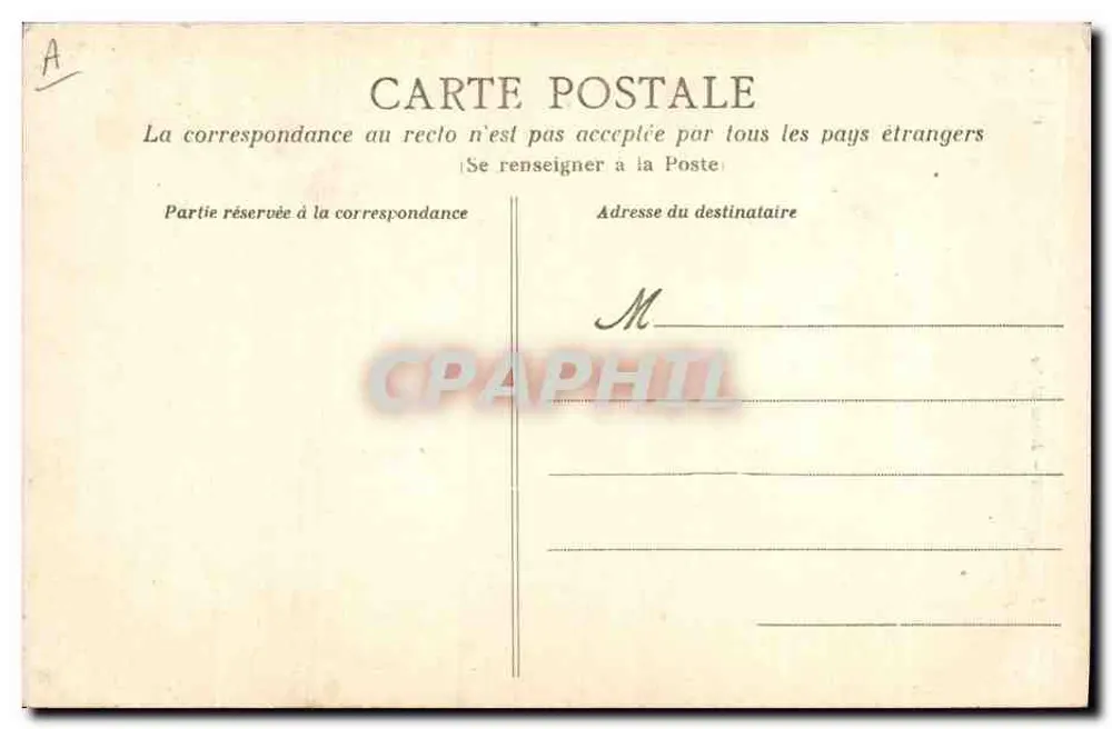 Quimper — Jovem idílio — C.B.D. n°243 - Verso