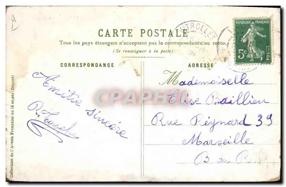 Hussar — 9. - HUSSAR — A. PALM DE ROSA - Verso