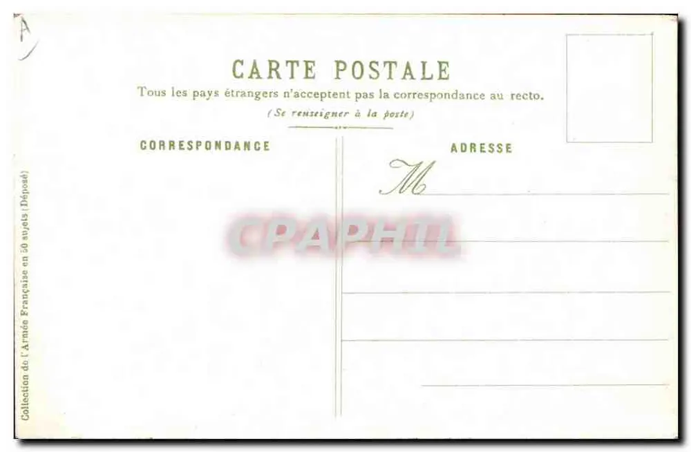 Afrikanischer Jäger (Trompete) — A. Palm de Rosa, n°43 - Rückseite