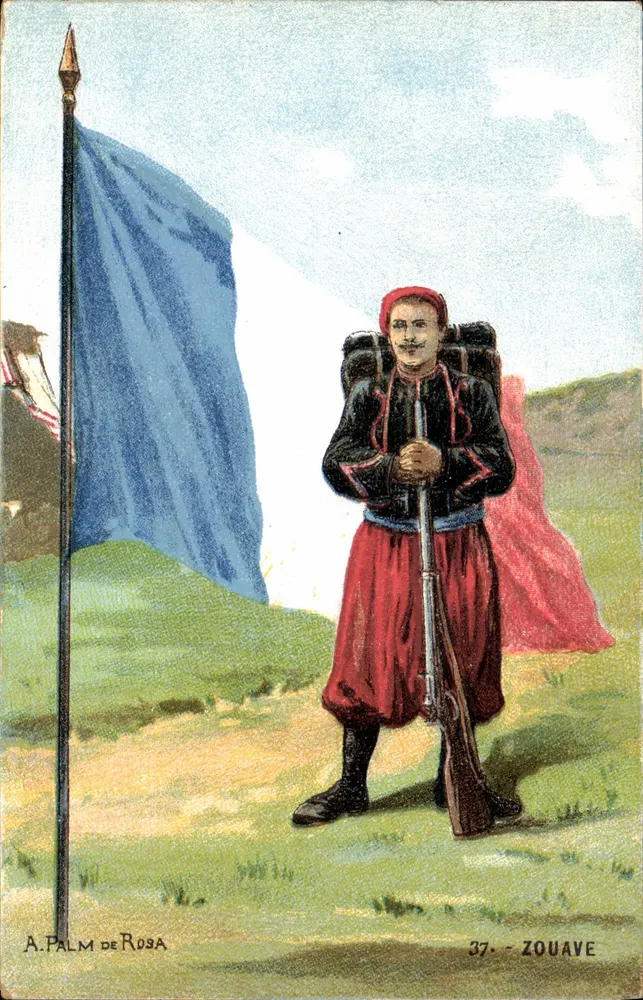 Zouave — 37. - ZOUAVE — A. Palm de Rosa - Frente