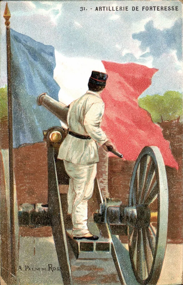 Artillerie der Festung — 31. — A. Palm de Rosa - Vorderseite