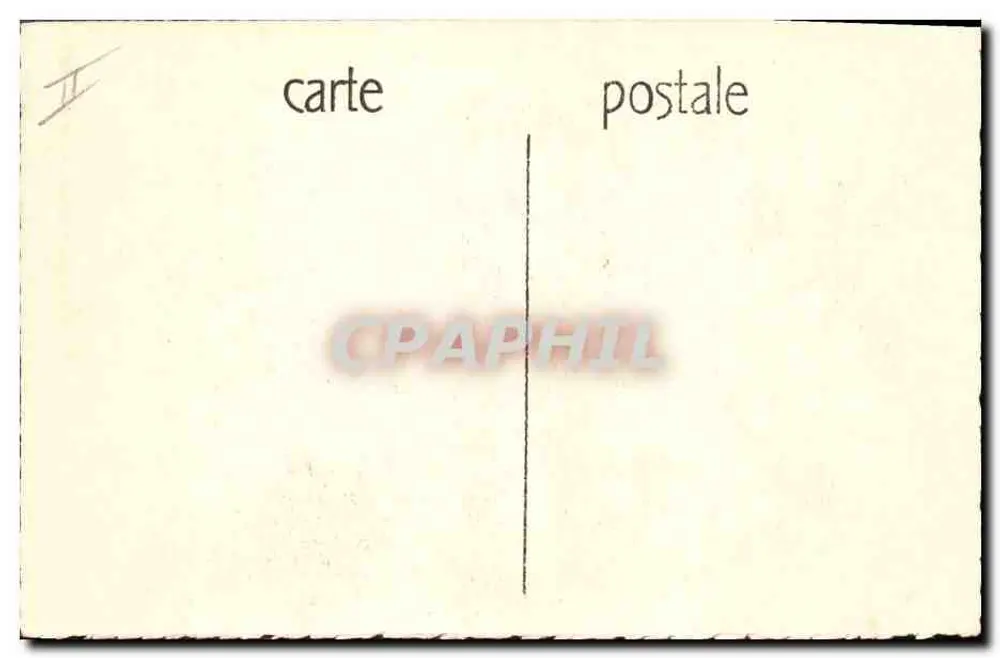 Landschaft mit Vogel und Blumen — Gedicht von Musset — J.M. (Verlag ?) - Rückseite