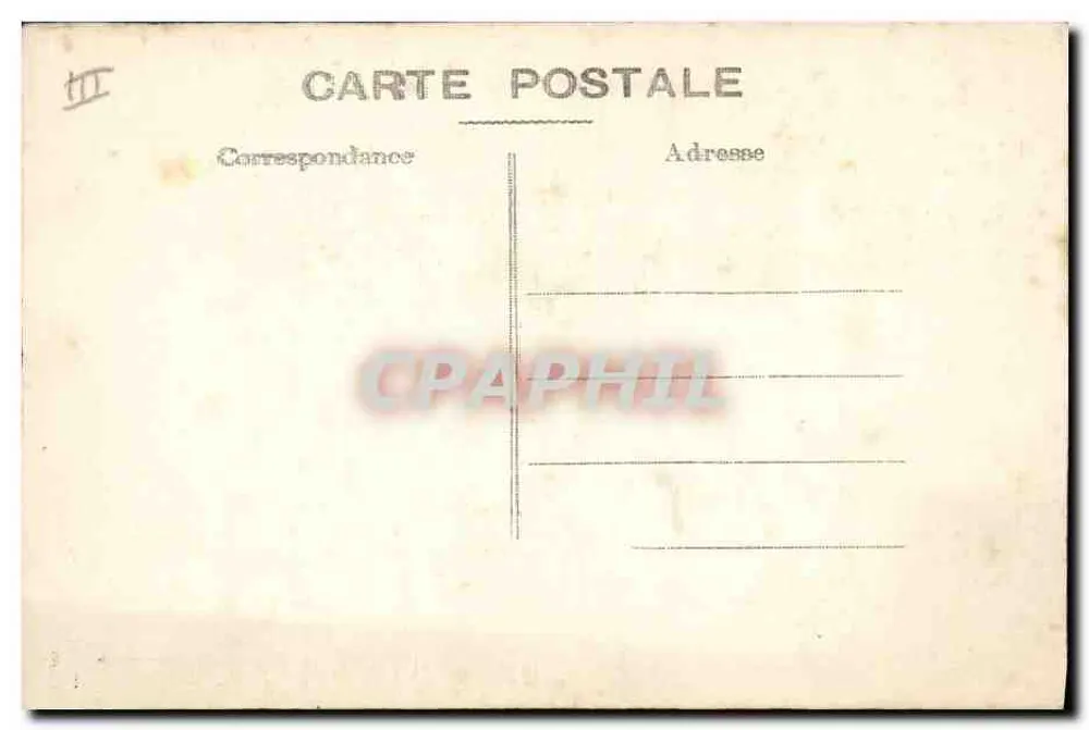 Lago tra le montagne — paesaggio boscoso — editore sconosciuto, n° III - Verso