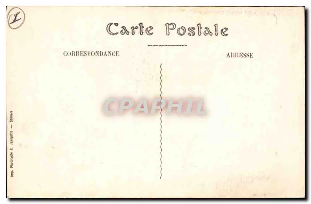 Montpellier — Torre dos Pinhos — Editor: Novas Galerias, n°15 - Verso