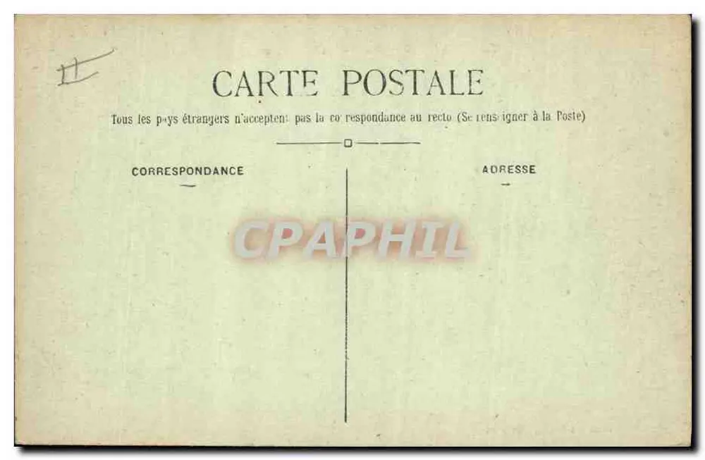 Evreux — Palácio de Justiça — Edit. Loueix, Evreux - Verso