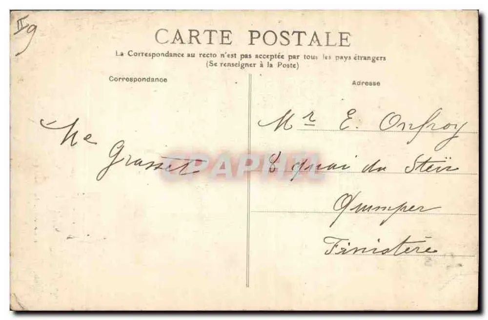 Tal des Lot — 1179 - ESPALION — Das ehemalige Justizpalast — Pierre Matroux, Verleger, Aurillac - Rückseite