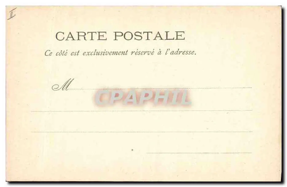 Grenoble — El Palacio de Justicia (Parte de la Fachada) — Colección de la Fabrica de Guantes de Piel A. FAVEL, Grenoble — n° 9 - Reverso