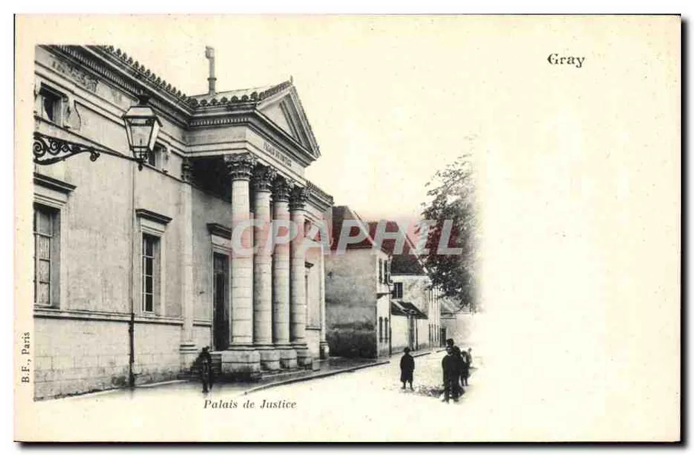 Palácio de Justiça — Gray — B.F. Paris - Frente