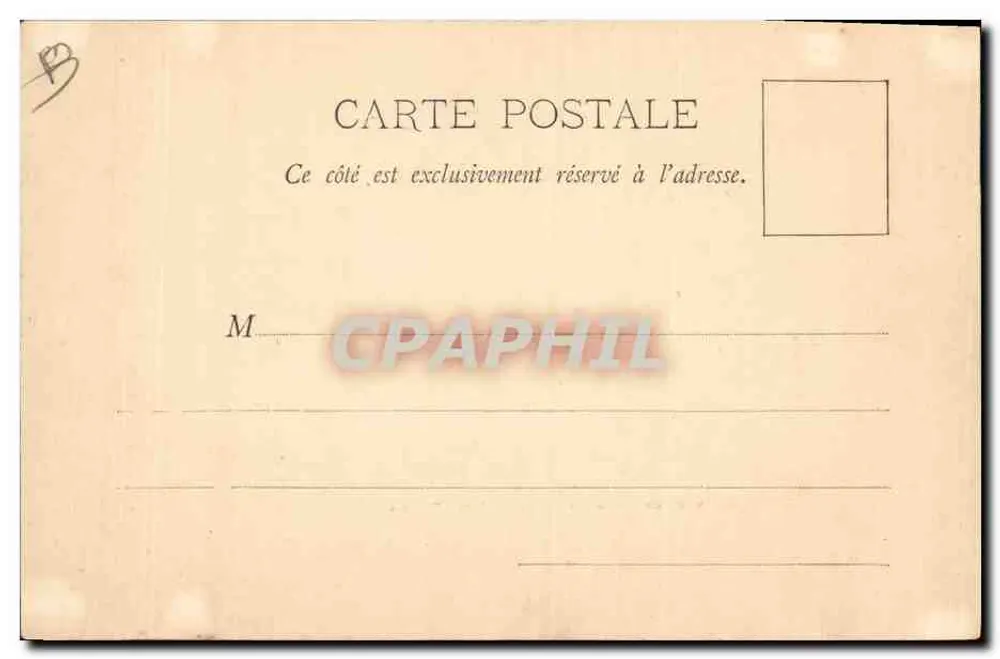 Start der ersten Klasse Panzerkreuzer "Carnot" — Toulon-sur-Mer — Foto von A. Rougault - Rückseite