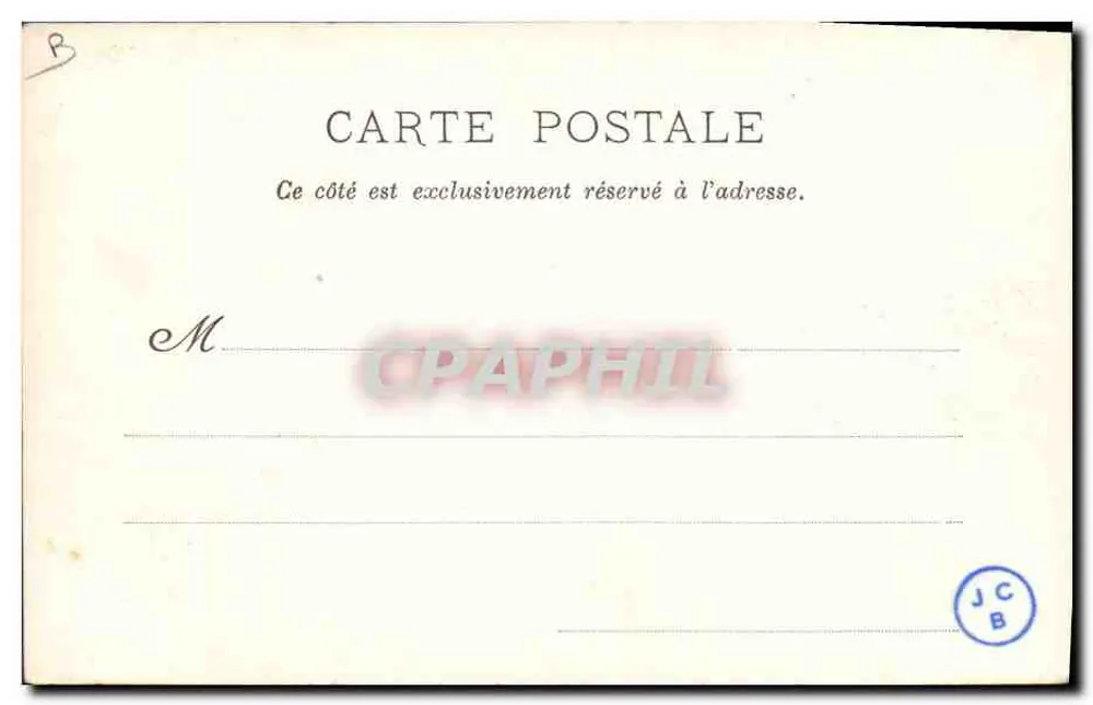 DUGUAY-TRUIN — Schule für Marineaspiranten — R. BOËLLE, phot. ed. Brest, n°17 - Rückseite