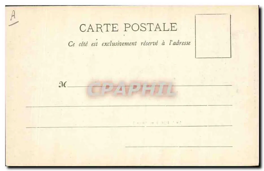 Der "Dupuy de Lôme" — Französische Flotte 1907 — Phototypie A. Burguet et Cie, Sancy - Rückseite