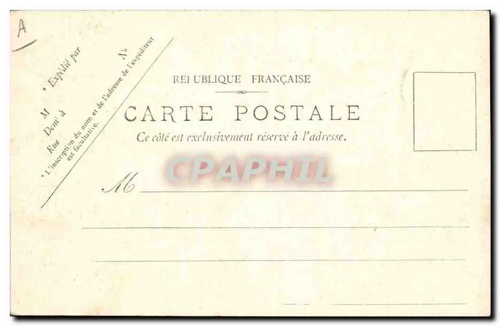 Le Descartes, Kreuzer der 2. Klasse — A. Bougault, n° 550 - Rückseite