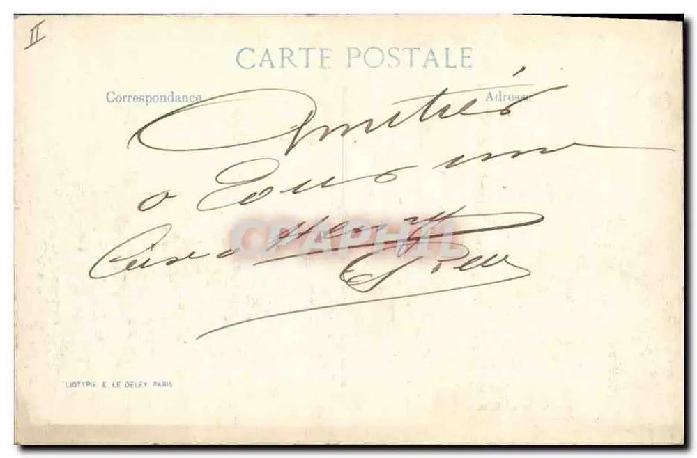 Vermelles (Pas-de-Calais) — Die zerstörte Kirche — Verlag B.D. (Serie 31.) - Rückseite