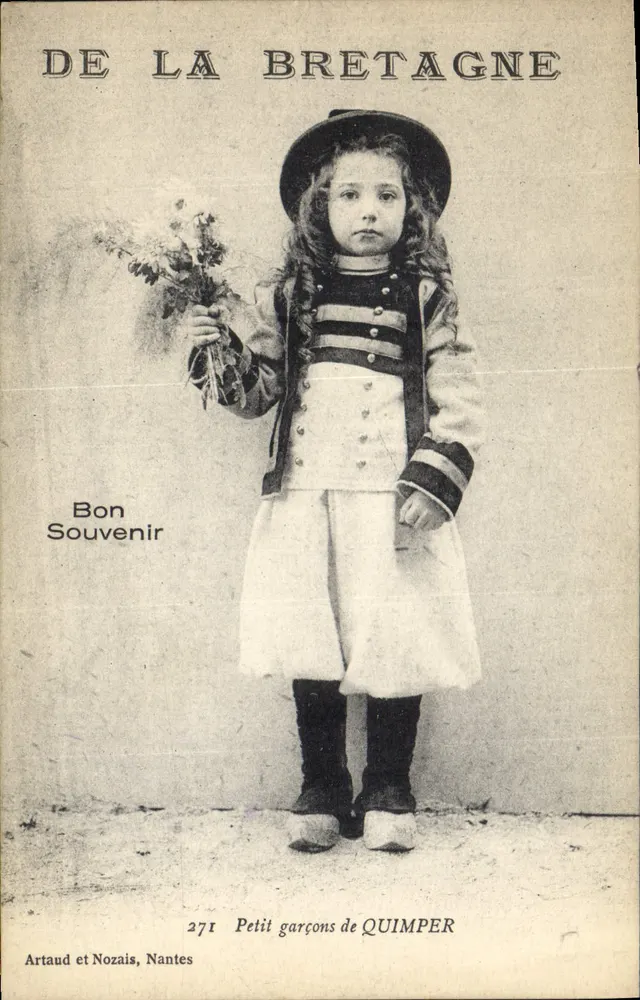 Kleiner Junge aus Quimper — Bretagne — Artaud et Nozais, Nantes, Nr. 271 - Vorderseite