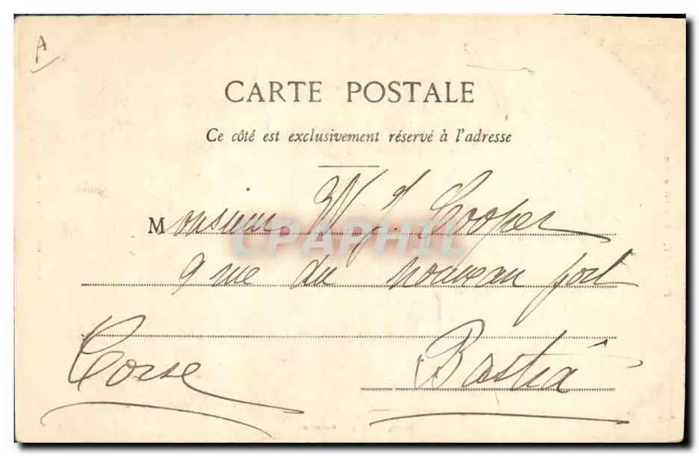 Pontivy - Na Processão — Traje do Morbihan — Coleção G. I. D. de Nantes - Verso
