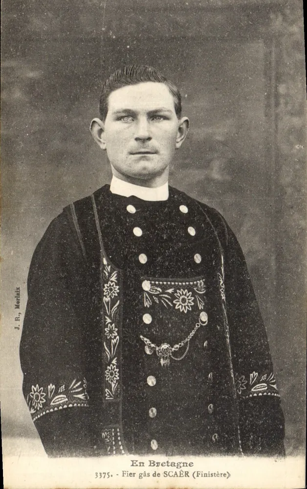 Fier gás de SCAËR (Finistère) — In der Bretagne — J. B. Merlaix, n° 3375 - Vorderseite