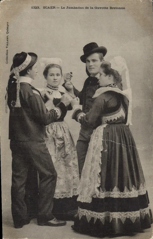 Der Jambadao der Bretonischen Gavotte — SCAER — Sammlung Villard, Quimper - Vorderseite
