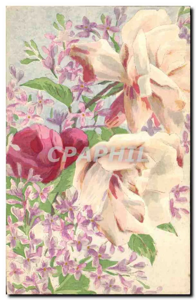 Lilien und Rosen — Verlag BB Paris - Vorderseite