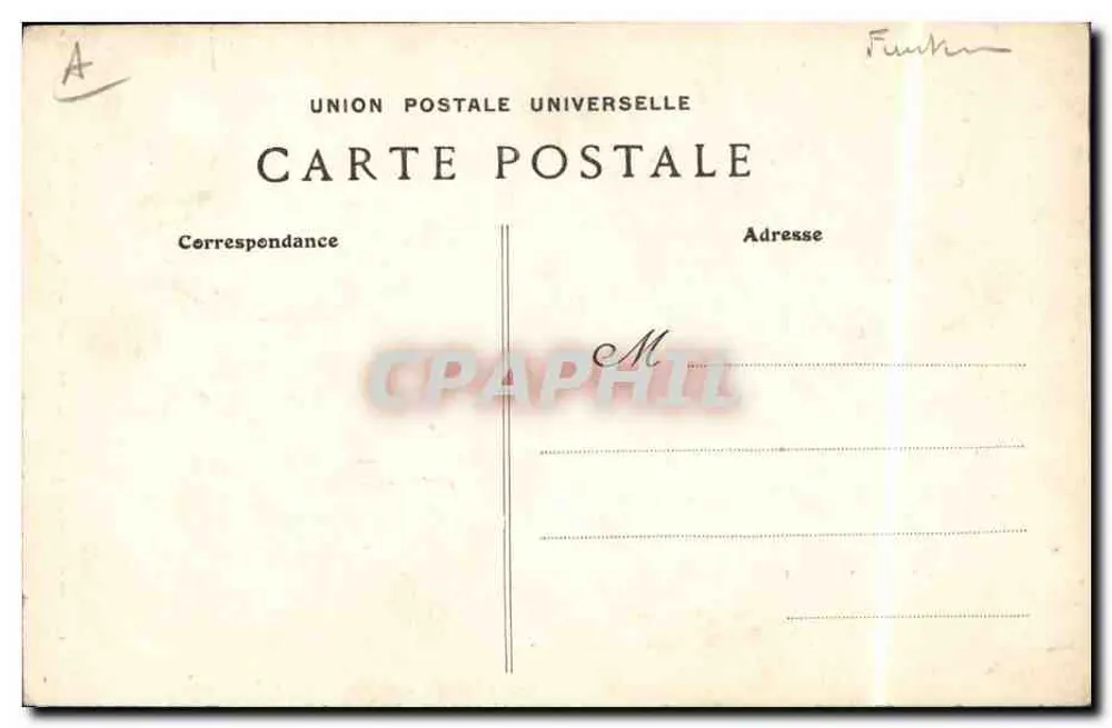Junge Frau von der Insel Sein — Nachdenklich — Sammlung Villard, Quimper - Rückseite