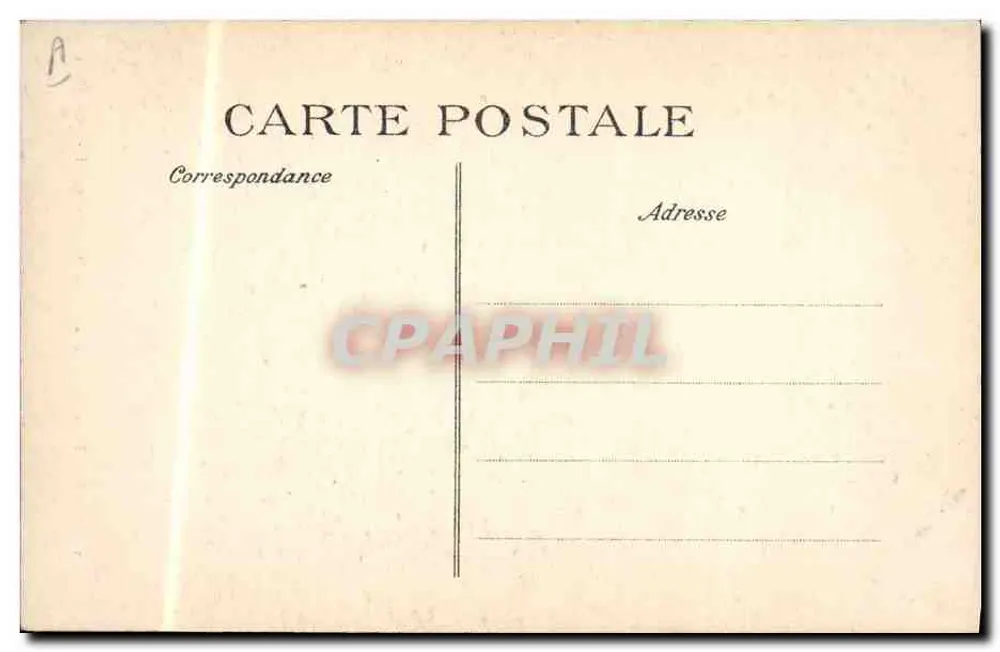 In der Bretagne — junge Frau aus Châteauneuf — Angst — Verlag B.D. n°572 - Rückseite