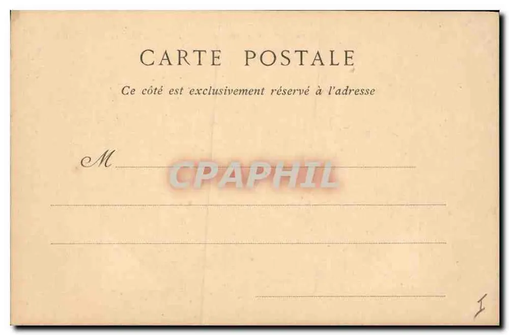 Tal der Cure — Ansicht des Schlosses Chastellux — Collections ND. Phot. - Rückseite